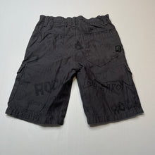 Load image into Gallery viewer, Boys Target, grey cotton cargo shorts, adjustable, EUC, size 7,  