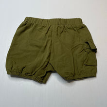 Load image into Gallery viewer, Girls khaki, casual shorts, elasticated, EUC, size 5-6,  