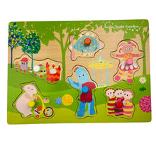 Load image into Gallery viewer, Toys In the Night Garden, wooden puzzle set, GUC, size ,  