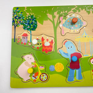 Toys In the Night Garden, wooden puzzle set, GUC, size ,  