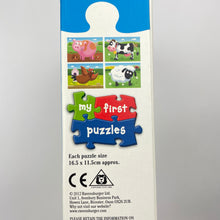 Load image into Gallery viewer, Toys Ravensburger, On the Farm, My First Puzzles, 4 x Jigsaws, GUC, size ,  