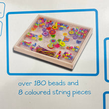 Load image into Gallery viewer, Toys Jack &#39;n Jill, 180 wooden bead jewellery set, Age: 3+, GUC, size ,  