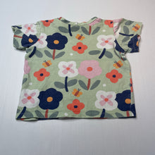 Load image into Gallery viewer, Girls Jack &amp; Milly, floral cotton pyjama top, FUC, size 2,  