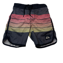 Load image into Gallery viewer, Boys Quicksilver, lightweight board shorts, elasticated, FUC, size 7,  
