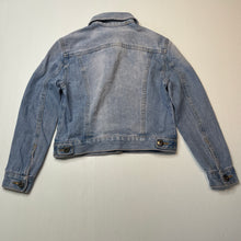 Load image into Gallery viewer, Girls Bardot Junior, distressed denim jacket, FUC, size 8,  