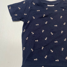 Load image into Gallery viewer, Boys Sprout, navy cotton tee / top, EUC, size 1,  