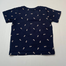 Load image into Gallery viewer, Boys Sprout, navy cotton tee / top, EUC, size 1,  