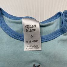 Load image into Gallery viewer, Boys Ollie's Place, cotton bodysuit / romper, dinosaurs, FUC, size 0,  