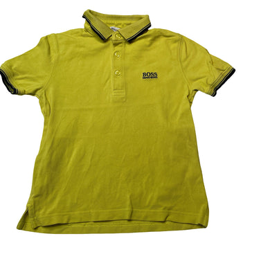 Boys Hugo Boss, cotton polo shirt top, FUC, size 6,  