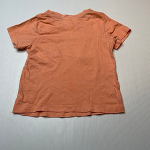 Boys KID, organic cotton pyjama tee / top, FUC, size 1,  