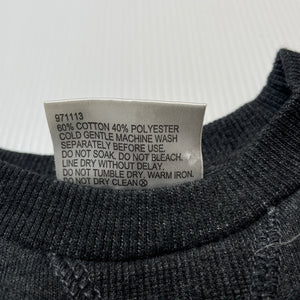 Unisex Bonds, x The Wiggles fleece lined sweater / jumper, wash fade, FUC, size 2,  