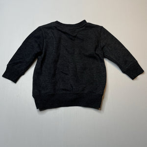 Unisex Bonds, x The Wiggles fleece lined sweater / jumper, wash fade, FUC, size 2,  