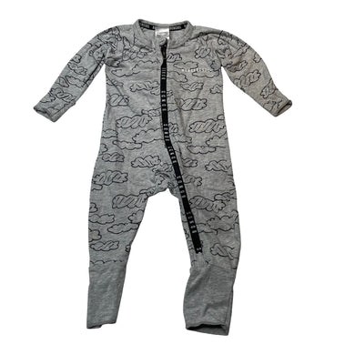 Boys Favourites, grey marle fleece lined sweater / jumper, GUC, size 1,  