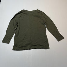 Load image into Gallery viewer, Boys Anko, khaki cotton long sleeve tee / top, GUC, size 3,  