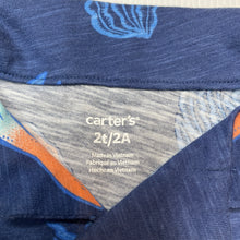 Load image into Gallery viewer, Boys Carters, soft feel cotton short sleeve shirt, GUC, size 2,  
