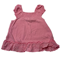 Load image into Gallery viewer, Girls Pumpkin Patch, broderie trim stretchy summer top, GUC, size 1,  