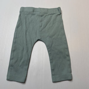 Unisex Anko, ribbed leggings / bottoms, EUC, size 00,  