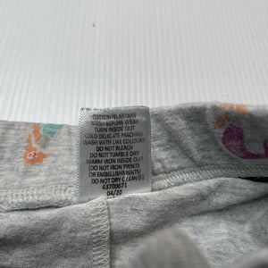 Girls Target, grey marle skirt, built-in shorts, mermaids, GUC, size 2,  