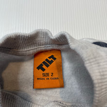 Load image into Gallery viewer, Boys Tilt, fleece lined sweater / jumper, wash fade, FUC, size 2,  
