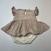 Load image into Gallery viewer, Girls Anko, organic cotton romper, GUC, size 000,  