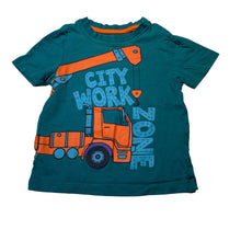 Load image into Gallery viewer, Boys Tilt, cotton tee / top, truck, EUC, size 2,  