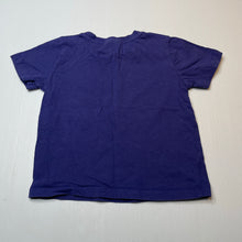 Load image into Gallery viewer, Unisex Bluey, embroidered cotton tee / top, wash fade, FUC, size 2,  