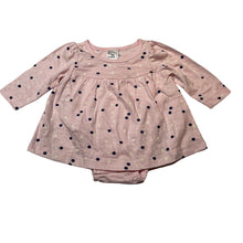 Load image into Gallery viewer, Girls Kids &amp; Co, cotton long sleeve romper, EUC, size 000,  