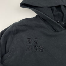 Load image into Gallery viewer, Unisex Bonds, embroidered stretchy hoodie sweater, no size, armpit to armpit: 37cm, shoulder to cuff: 40cm, GUC, size 6,  