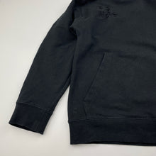 Load image into Gallery viewer, Unisex Bonds, embroidered stretchy hoodie sweater, no size, armpit to armpit: 37cm, shoulder to cuff: 40cm, GUC, size 6,  