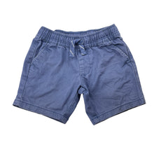 Load image into Gallery viewer, Boys KID, blue stretch cotton shorts, elasticated, FUC, size 2,  