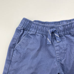Boys KID, blue stretch cotton shorts, elasticated, FUC, size 2,  