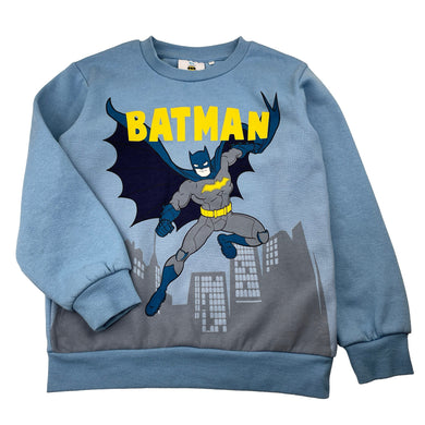 Boys DC Comics, Batman fleece lined sweater / jumper, FUC, size 7,  