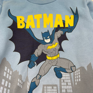 Boys DC Comics, Batman fleece lined sweater / jumper, FUC, size 7,  