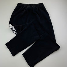 Load image into Gallery viewer, Boys Adidas, black track pants, elasticated, Inside leg: 55.5cm, GUC, size 9-10,  