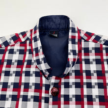 Load image into Gallery viewer, Boys J JUNIOR, red, white &amp; navy waistcoat / vest, armpit to armpit: 30cm, GUC, size 2-3,  