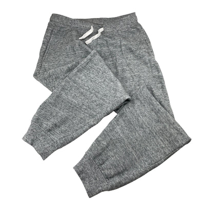 Boys Anko, grey fleece lined track pants, Inside leg: 55cm, GUC, size 12,  