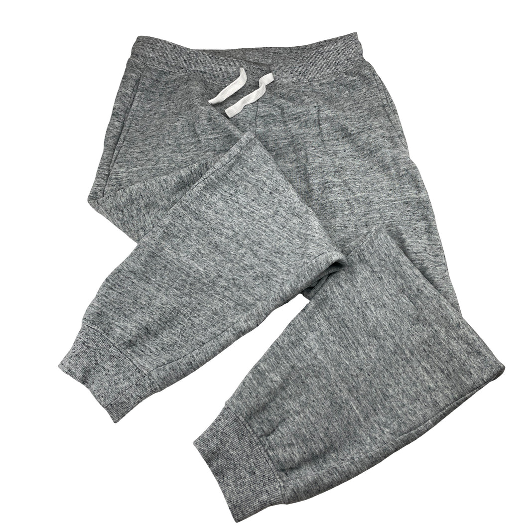 Boys Anko, grey fleece lined track pants, Inside leg: 55cm, GUC, size 12,  