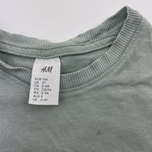 Load image into Gallery viewer, Boys H&amp;M, green cotton tee / top, FUC, size 4,  