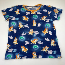 Load image into Gallery viewer, Girls Peter Alexander, Bluey pyjama top &amp; shorts, wash fade, FUC, size 10,  