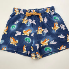 Load image into Gallery viewer, Girls Peter Alexander, Bluey pyjama top &amp; shorts, wash fade, FUC, size 10,  