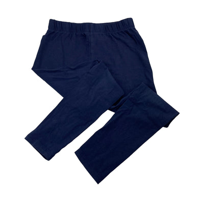 Girls Brilliant Basics, navy stretchy leggings, Inside leg: 50cm, GUC, size 8,  