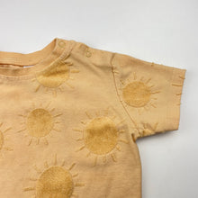 Load image into Gallery viewer, Girls Baby Berry, yellow short sleeve top, FUC, size 1,  