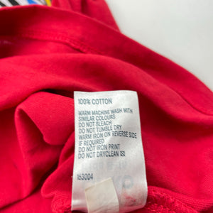 Boys Anko, red cotton Christmas tee / top, FUC, size 10,  
