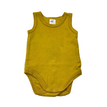 Load image into Gallery viewer, Unisex Baby Berry, yellow cotton singletsuit / romper, FUC, size 000,  