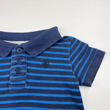 Load image into Gallery viewer, Boys Cotton On, striped cotton polo shirt top, FUC, size 2,  