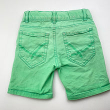 Load image into Gallery viewer, Boys Pumpkin Patch, green stretch cotton shorts, adjustable, FUC, size 2,  