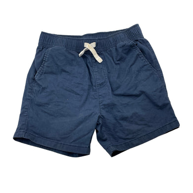 Boys Anko, navy stretch cotton shorts, elasticated, FUC, size 8,  