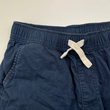 Load image into Gallery viewer, Boys Anko, navy stretch cotton shorts, elasticated, FUC, size 8,  