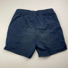 Load image into Gallery viewer, Boys Anko, navy stretch cotton shorts, elasticated, FUC, size 8,  