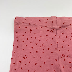 Girls Anko, pink bike shorts, elasticated, FUC, size 9,  